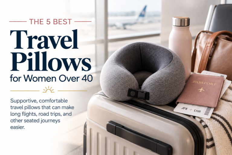 Best Travel Pillows for Women Over 40