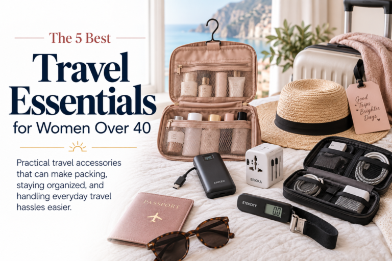 Best Travel Essentials for Women Over 40