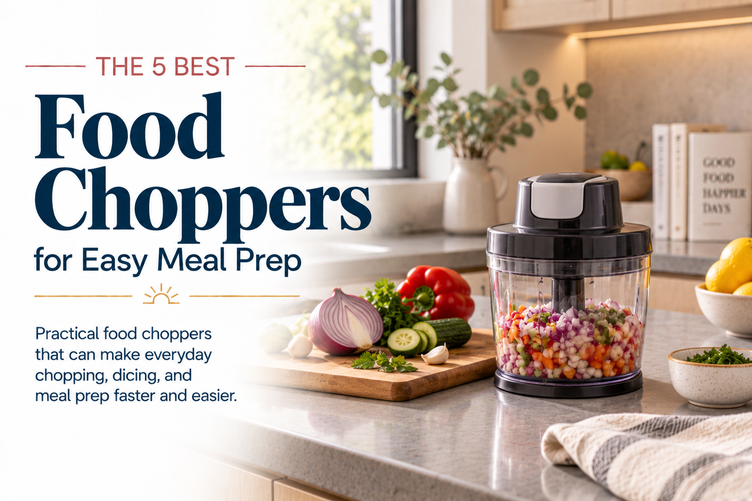 Best Food Choppers for Easy Meal Prep