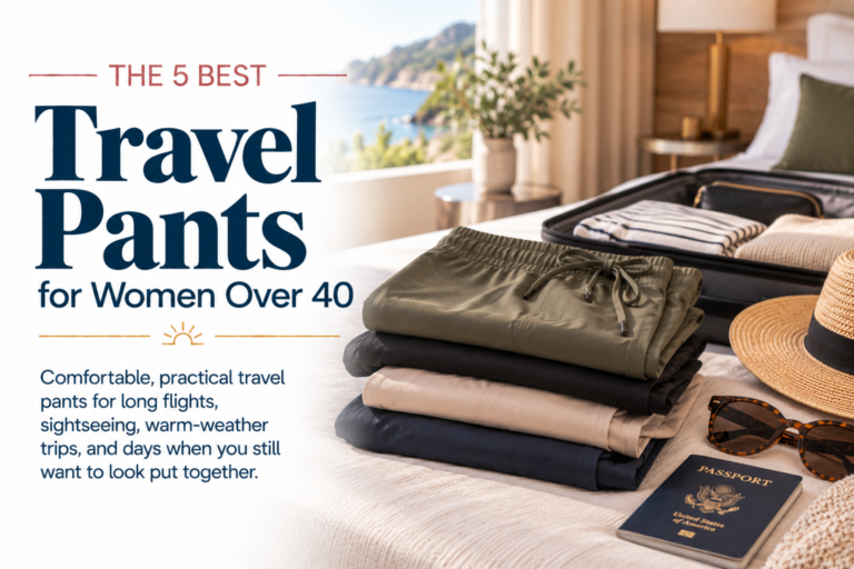 Best Travel Pants for Women Over 40
