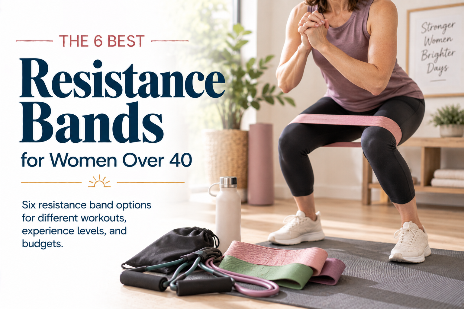 Best Resistance Bands for Women Over 40